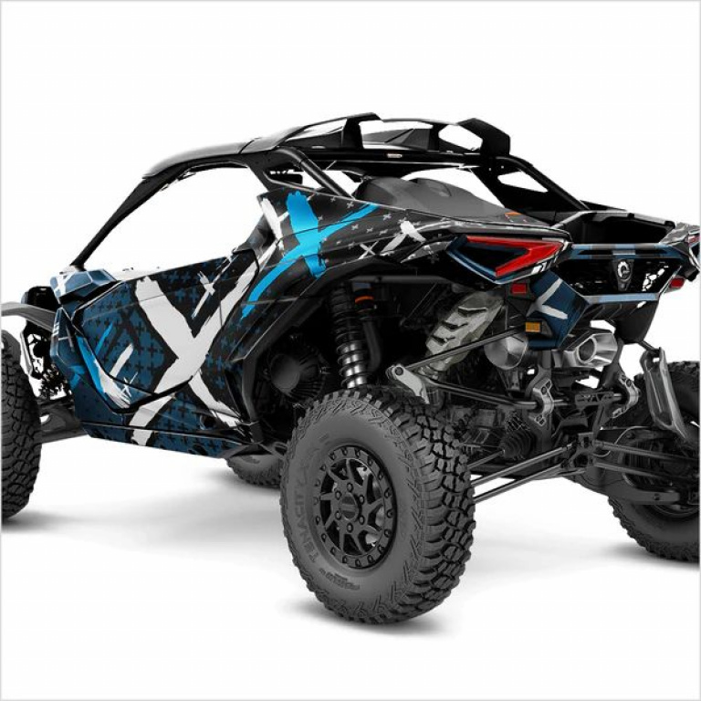 X-Design Dark Blue XL Version for Can-Am Maverick R 2 Doors